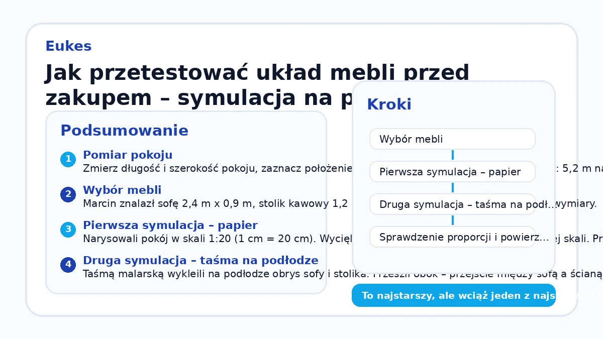 Jak przetestować układ mebli przed zakupem – symulacja na papierze i w aplikacji