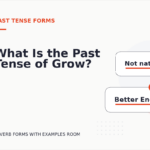 What Is the Past Tense of Grow?