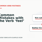 Common Mistakes with the Verb ‘feel’
