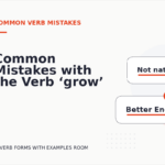 Common Mistakes with the Verb ‘grow’